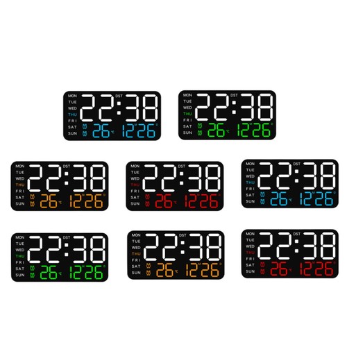 Digital alarm clock led - clock,