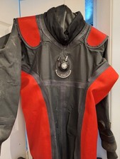 Roho Extreme Tri Laminate Dry Suit  Undersuit , Hose , Hanger And Bag