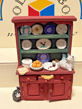 Peter Fagan Colour Box Grannys Dresser Red HS003 Home Sweet Home Cat VERSION 1