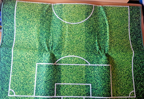 Football pitch soft play - pitch, mat