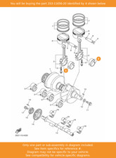 YAMAHA Plane Bearing