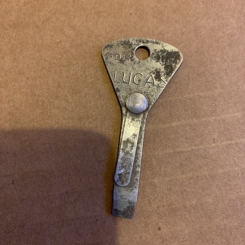 Lucas points feeler gauge - feeler,