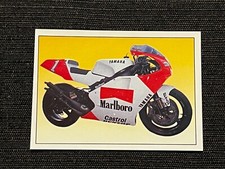 PANINI SUPER MOTO 1993 YAMAHA YZR 500 STICKER VIGNETTE # 34 MINT