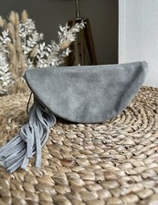 Owen Barry suede leather coin