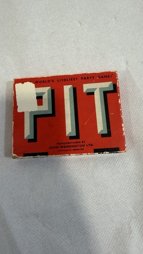 Vintage pit card game bull - game, &