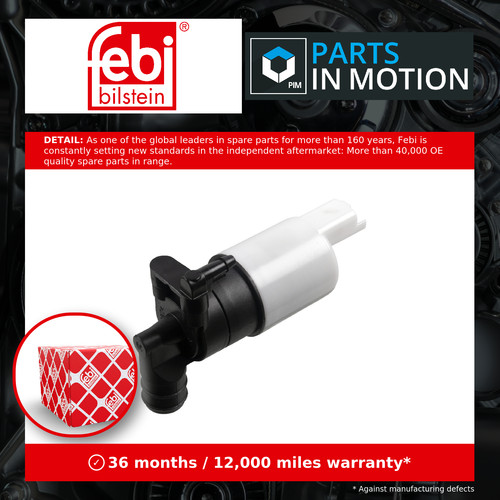 Washer pump fits peugeot - washer,