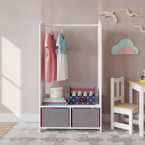 Kids wardrobe mdf wooden - kids,