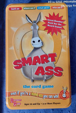SMART ASS CARD GAME- STAND ALONE OR BOOSTER PACK FOR BOARD GAME