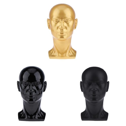 Male mannequin manikin head - male,