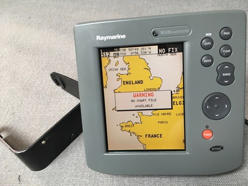 Raymarine rc435 chart plotter - raymarine,