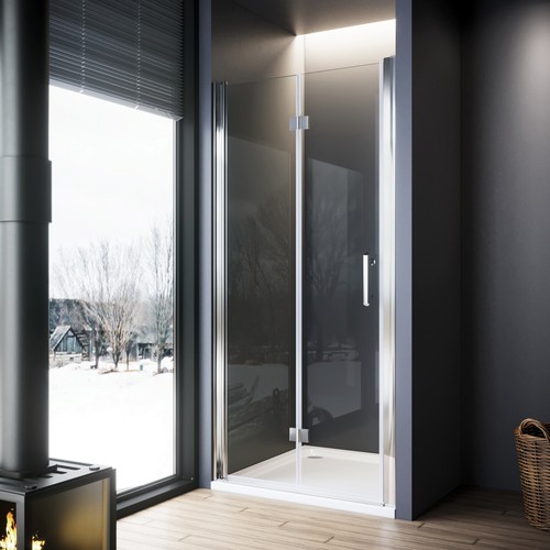 Frameless fold shower - bi,