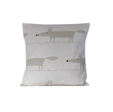 Cushion Cover in Scion Midi Fox Snow Taupe Cream  14" 16" 18" 20"