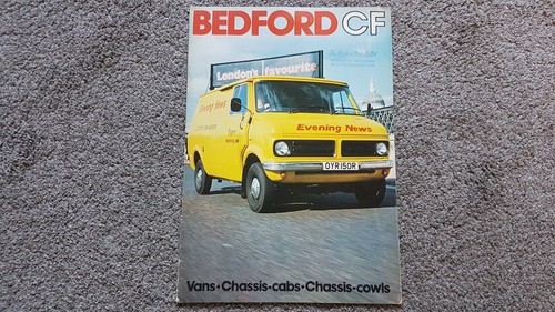 Bedford van sales brochure - cf,