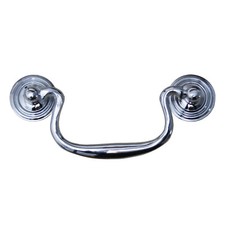 Vintage drawer handles - drawer, swan