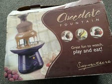 Chocolate fondue fountain - chocolate,