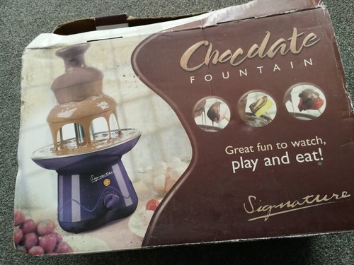 Chocolate fondue fountain - fountain, by