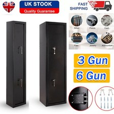 3/6 Gun Cabinet Grey Extra