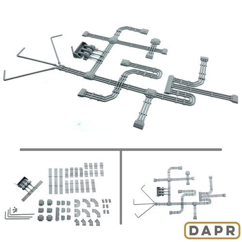 Dapr gauge model scenery - dapr-n,