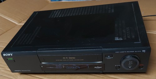 Sony slv e710ux vhs video - sony,