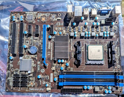 Msi 760g p43 am3 - (fx), am3+