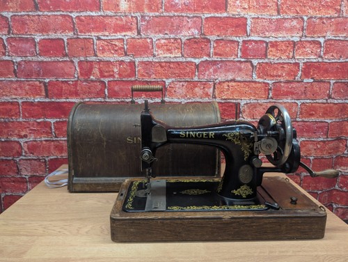 Vintage singer 128k hand crank - hand,
