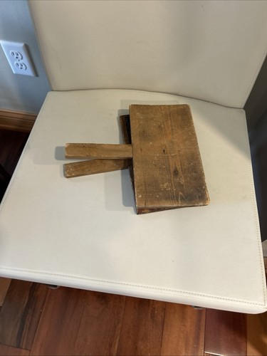 Vintage wool carders pair - carders,