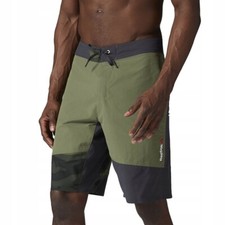 Reebok Mens One Series MMA Workout Short / Camo Green Black / RRP £55