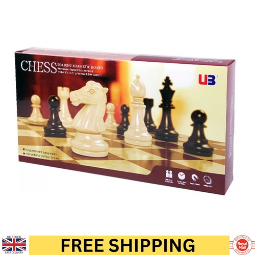 Magnetic chess board 25cm - chess,