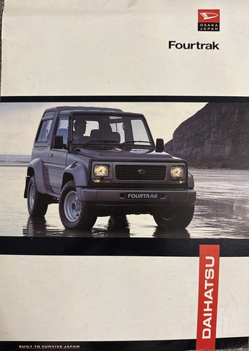 Daihatsu fourtrak brochure - daihatsu,