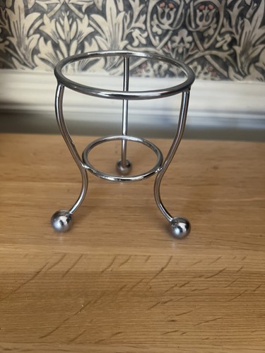 Chrome bottle display stand - bottle,