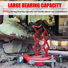 200kg Floor Transmission Jack for Lifting and Lowering Gearboxes with 4 Castor