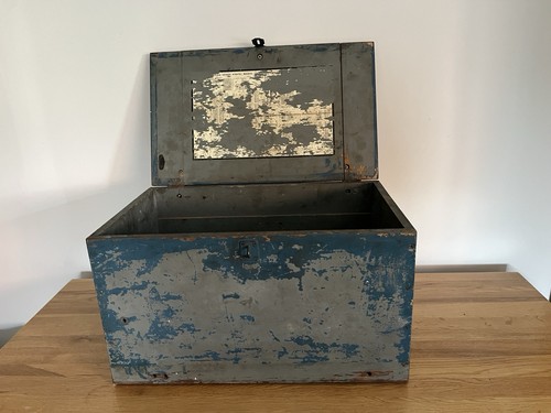 Wwii era military storage box - wwii,