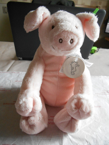 Happy horse pig - pig, plush