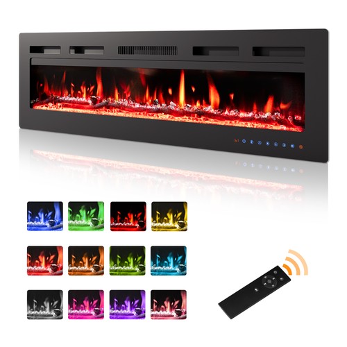 Electric fireplace wall - electric,