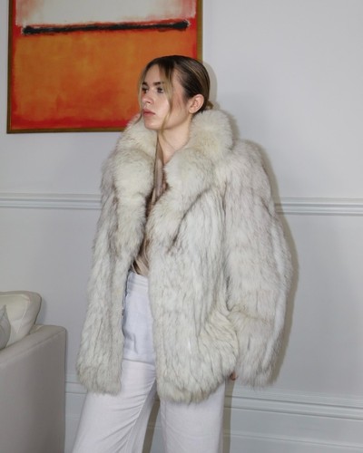 Vintage saga real fox fur - saga,