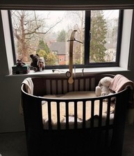 Scandi Leander cot with