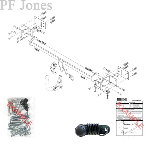 Pct towbar for mercedes - pct,