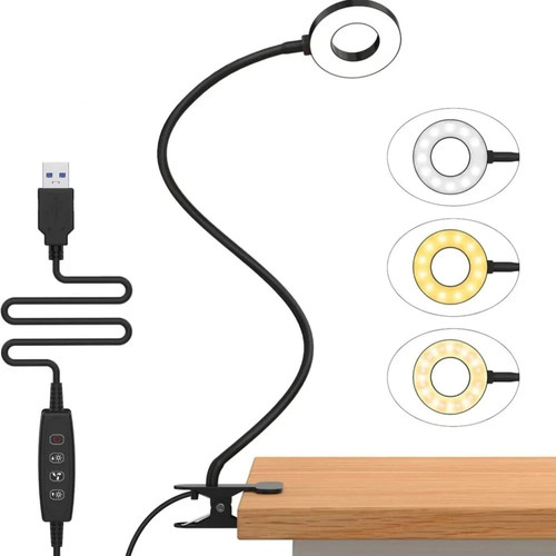 Led usb clamp clip on - led,