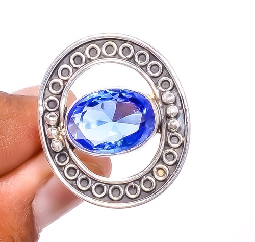Tanzanite quartz gemstone 925 - tanzanite,