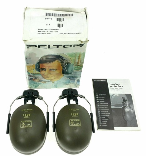Army headset peltor h7p3 - ex-army,