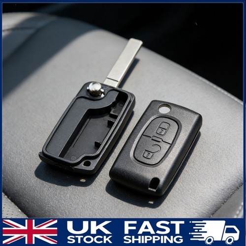Button car key fob - key, case