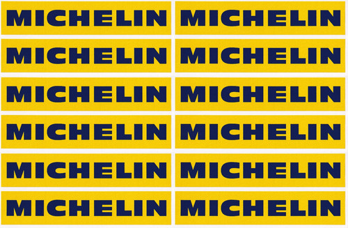 12x 200mm michelin tyres - 12x..200mm,