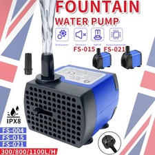 Submersible Water Pump for Pool Pond Aquarium Fish Tank Water Feature Fountain