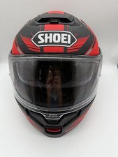 Shoei Neotec 3 Grasp TC-1 Matt Black Red Flip Up Motorcycle Helmet Extra Large