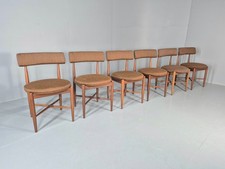 6 G Plan Round Seat Dining