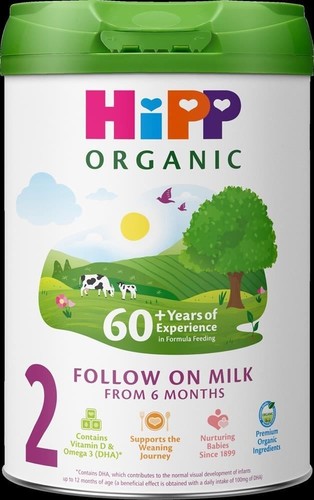 Hipp organic follow - on, baby