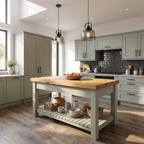 Ironstead sage green - green, kitchen