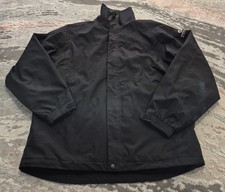 Sunderland Of Scotland Jacket Mens XXL 2XL Black Waterproof Golf Windbreaker
