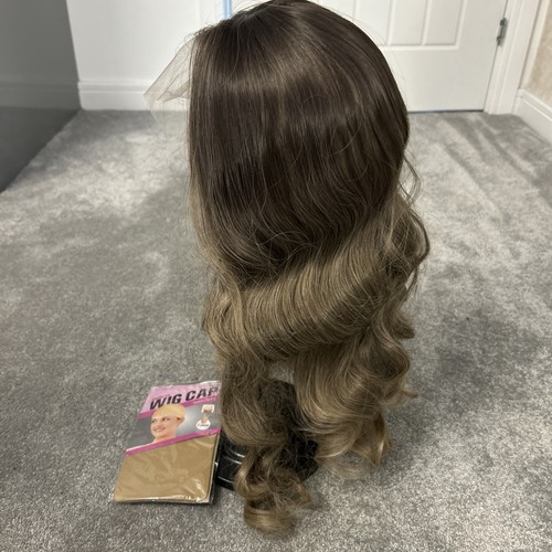 Brown human hair wig - wig, brand