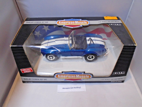 Ertl american muscle blue - 1/18,